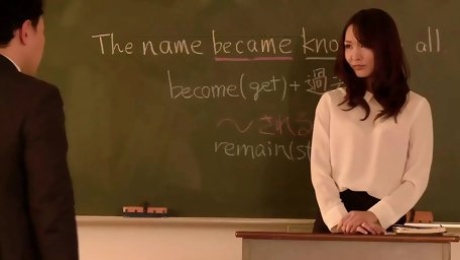 Lewd slutty female teacher - Nono Mizusawa