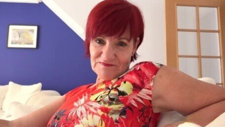 XXX - Your 64yo Big Tit Step-Auntie Mrs. Linda Catches you with a Dirty Magazine (POV)