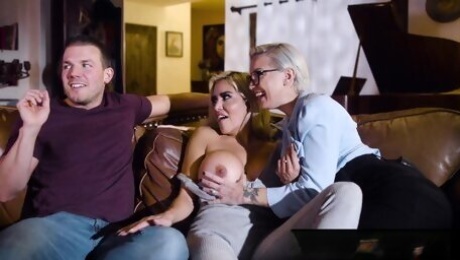 Lewd MILF smutty sex scene