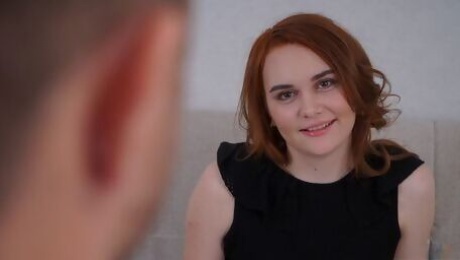 Small-tit angel Ami Calienta is enjoying dick riding so freaking much